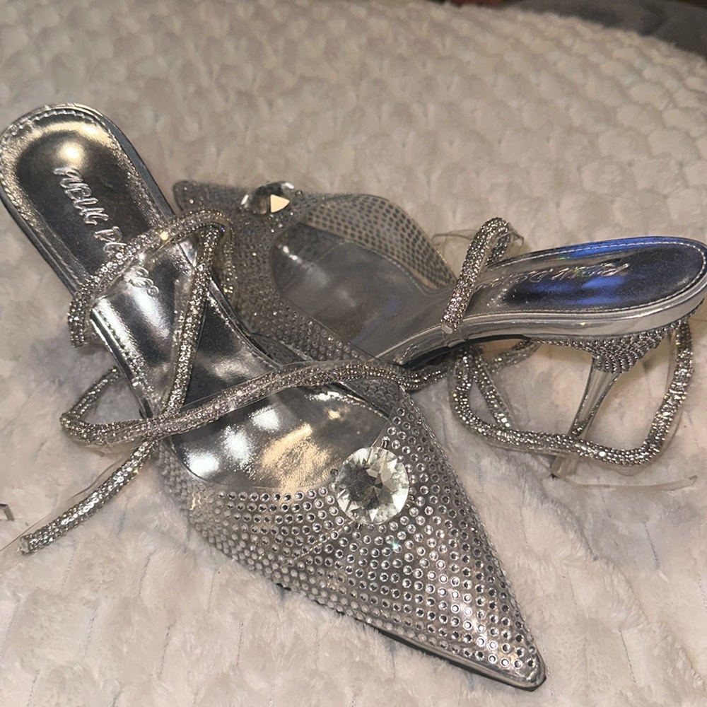Crystal heels